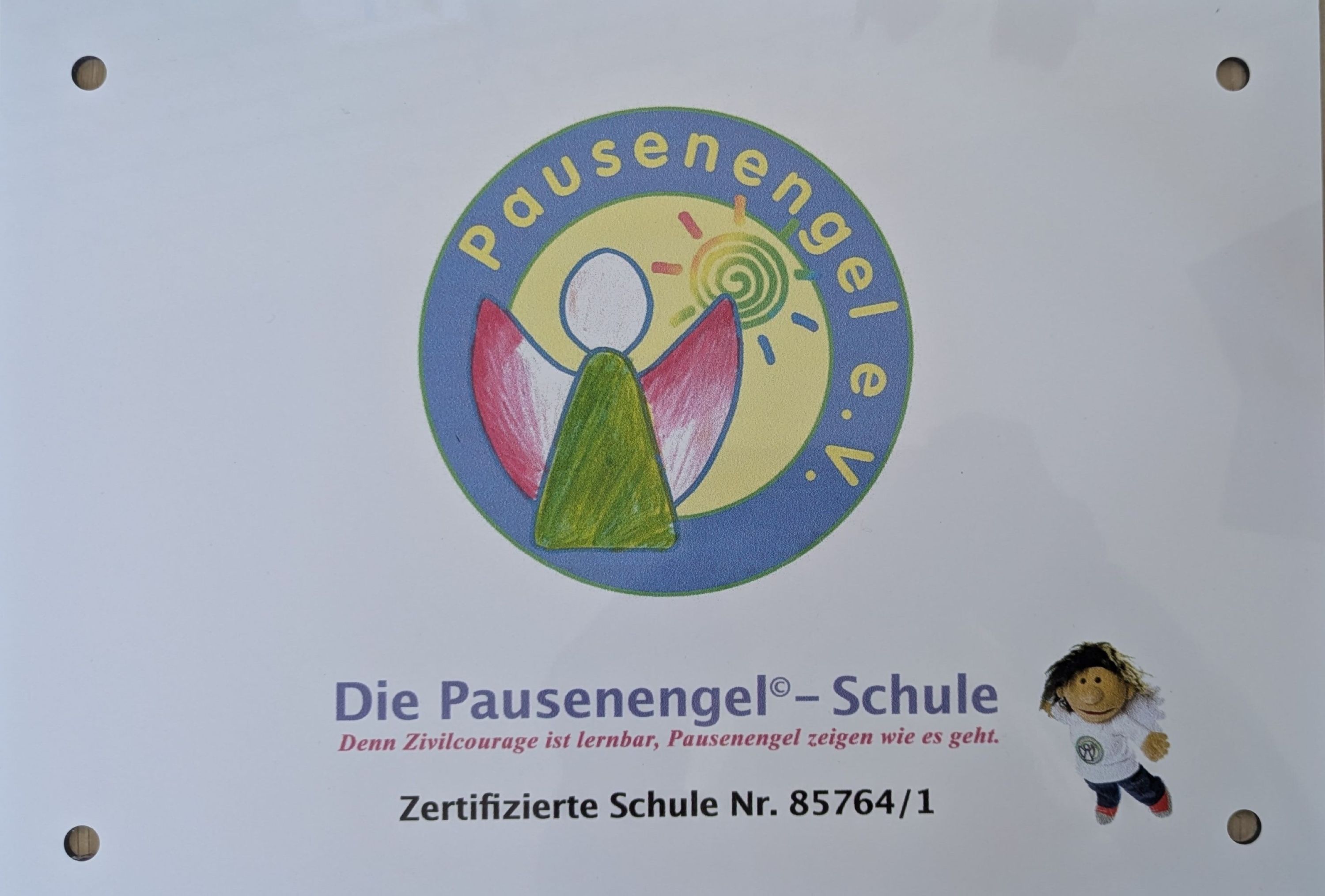 Zertifizierte Pausenengel-Schule